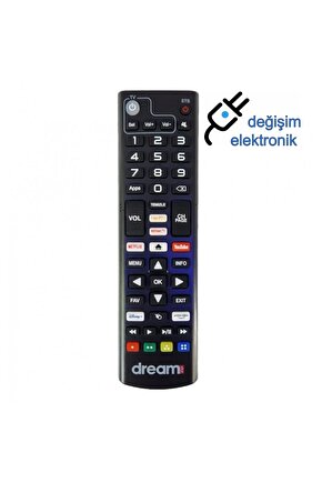 Dreamstar İ1 Android Box Kumandası