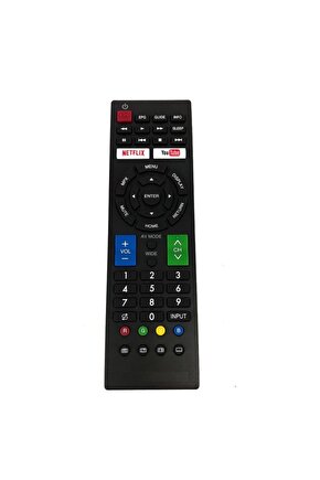 Smart Led Tv Kumandası Netflix Tuşlu