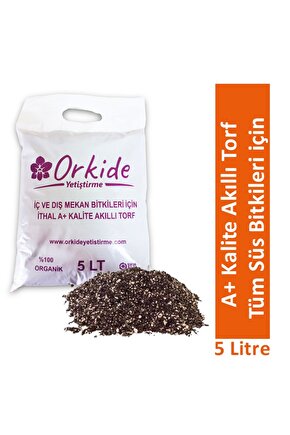 Süs Bitkileri Için Ithal A+ Kalite Akıllı Torf (5 Litre)