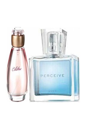 Celebre 50 Ml Kadın Parfümü Edt+ Perceive 30 Ml Kadın Parfümü Edp Km2255447521