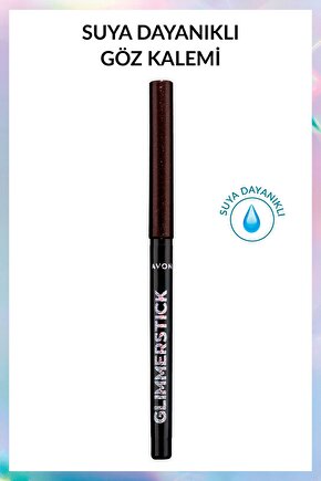 Glimmersticks Pırıltılı Asansörlü Suya Dayanıklı Göz Kalemi Brown Sugar