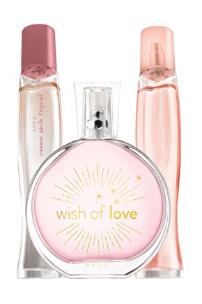 Summer White Tropical Paradise Wish Of Love  Edt 50 Ml Kadın Parfüm Paketi
