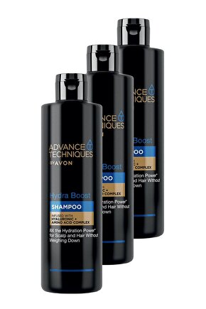 Advance Techniques Hydra Boost Nemlendirici Şampuan 400 Ml. Üçlü Set