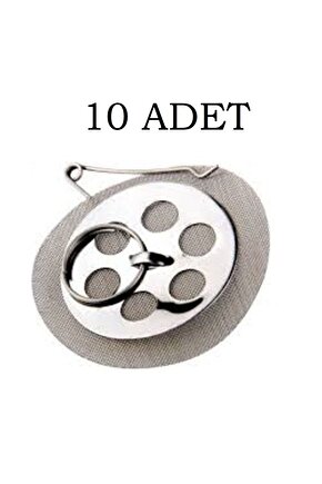 10 Adet Çaydanlık Içi Çay Süzgeci Demlik Süzgeç