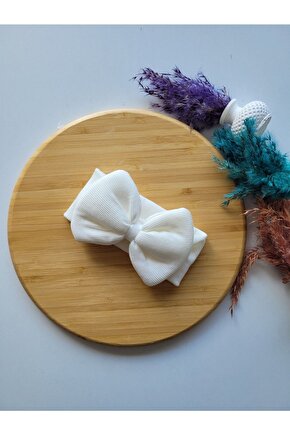 Kız Bebek & Çocuk Fiyonklu Bandana