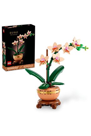 ® Botanicals Mini Orkide 10343 - 18+ Çiçek Model Yapım Seti (274 Parça)