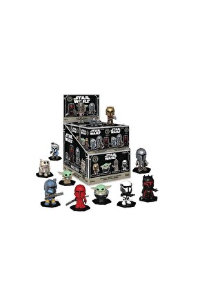 Mystery Minis Disney Star Wars The Mandalorian Bobble-Head Tek Sürpriz Paket