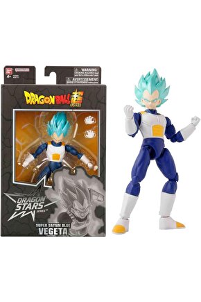 16 cm Dragon Ball Super Saiyan Blue Vegeta Poz Verilebilir Figür, Dragon Stars Serisi LXSHP 105552
