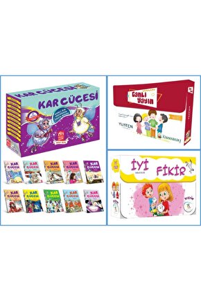 Çocuk Kar Cücesi 10lu Hikaye Seti. 3.Sınıf ve 4.Sınıf
