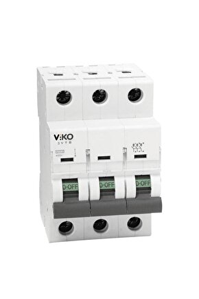 Viko 32a 4.5 Ka C Tipi K Otomat Trifaze Sigorta