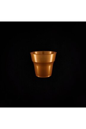 Kristal Renkli Bardak Gold 10lu