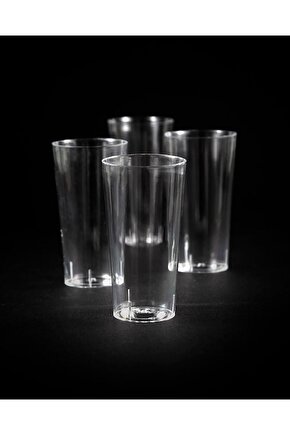 Plastik Akrilik Bardak 10 Adet 1 Paket