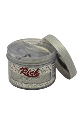 Titanium Metalik Rölyef Pasta 160 cc 5502 GÜMÜŞ