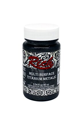 Multi Surface Titanium Metalik Boya 90 Cc Siyah 2544