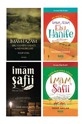 Çocuklar için İmam-ı Azam Ebu Hanife ve İmam-ı Şafii 4lü Set
