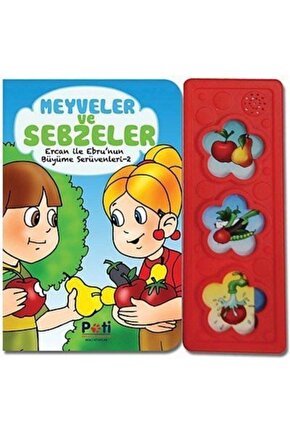 Meyve Ve Sebzeler (sesli Kitaplar)  Ebru Ve Ercanın Büyüme Serüvenleri 2
