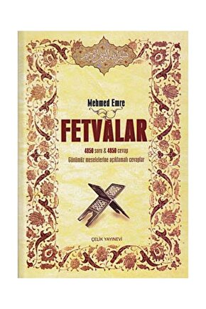 Fetvalar (SORULU CEVAPLI) 2 Cilt Takım   Mehmed Emre