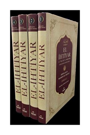 El- Ihtiyar Li Talill Muhtar Delilleriyle Hanefi Fıkhı (4 Cilt)