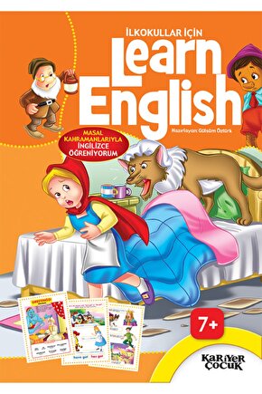 Ilkokullar Için Learn English (turuncu); Masal Kahramanlarıyla Ingilizce Öğreniyorum- Gülsüm Öztürk