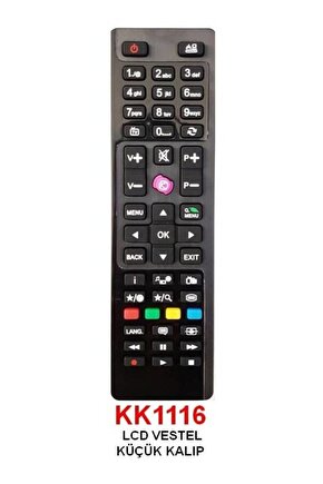 Rc4849 Rm-l260 Lcd Mini Mor Tuşlu Lcd-led Tv Kumanda Kk1116-34373