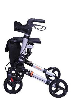 Tekerlekli Lüks Rollatör Tekerlekli Walker Yürüteç Rollatör Garantili