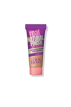 Color Trend Natural Finish Fondöten 30 ml Medium Beige