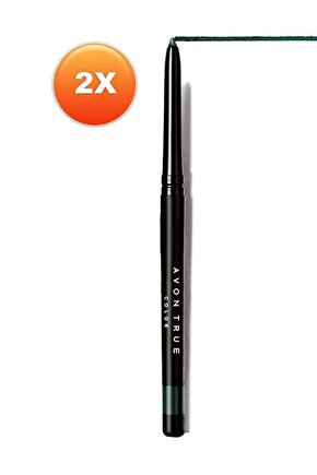 Glimmersticks Asansörlü Açılıp Kapanabilen Göz Kalemi Emerald İkili Set