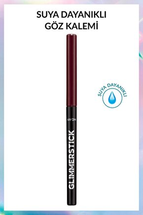 Glimmersticks Asansörlü Açılıp Kapanabilen Göz Kalemi Cherry Red
