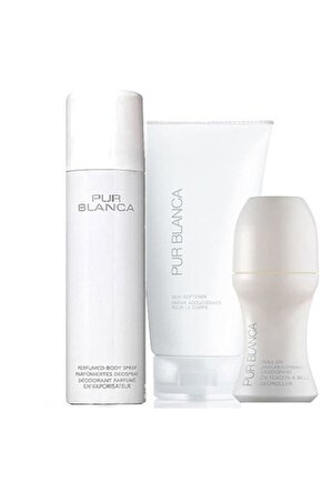 Pur Blanca Vücut Losyonu 150 Ml 50 Ml Kadın Roll-on Deodorant Perfumed Body Spray 75 Ml