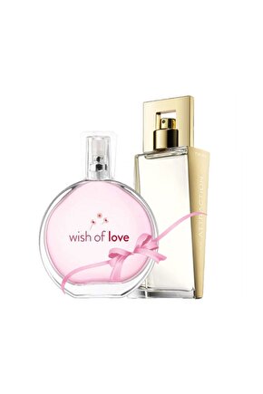 Attraction Edp 50 ml  Kadın Parfüm + Wish Of Love Edt 50ml Kadın Parfüm