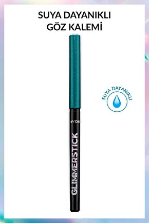 Glimmersticks Pırıltılı Asansörlü Suya Dayanıklı Göz Kalemi Teal Sparkle