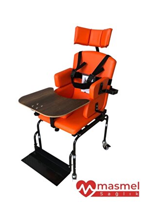 Rehabilitasyon Engelli Oturma Koltuğu Sandalyesi Xsmall Boy :70-95 Cm