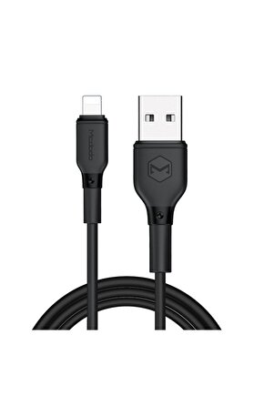 Ca-7271 Lightning Usb Hızlı Şarj Ve Data Kablosu 3a 1.2mt Siyah