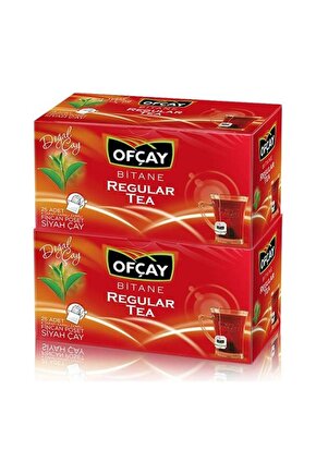Bitane Regular Tea 25li Bardak Poşet Çay 2li Paket