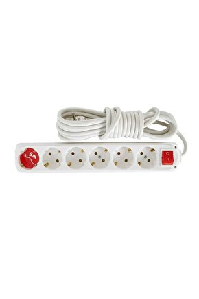 6lı Anahtarlı Topraklı 5 Mt ( Lisinya )