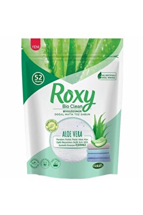 Roxy Bio Clean Doğal Matik Toz Sabun Aloe Vera 1600 gr
