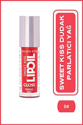 Sweet Kiss Lip Oil Gloss No:04 - Dudak Parlatıcı Yağ