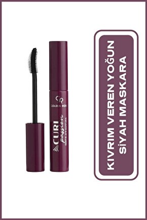 Curl Passion Deep Black Mascara - Kıvrım Veren Yoğun Siyah Maskara
