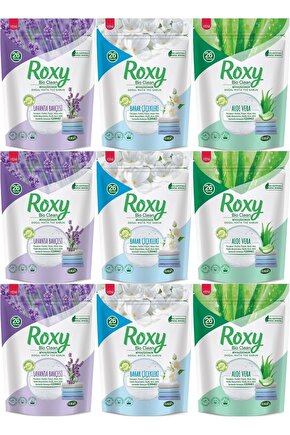 Roxy Bio Clean Matik Sabun Tozu 800gr Karma 9 Lu Set (LAVANTABAHARALOE VERA) (234 YIKAMA)