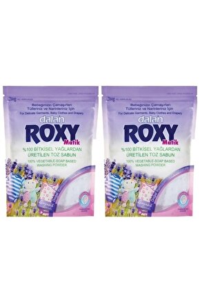 Roxy Doğal Matik Toz Sabun Lavanta 800g 2 Adet