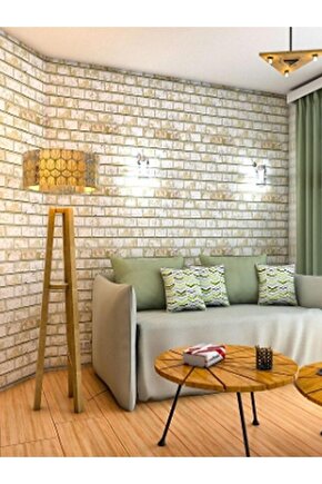 Tuğla Desenli Strafor Köpük Duvar Kaplama Paneli 3 Boyutlu 207-210