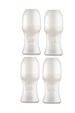 Pur Blanca Kadın Antiperspirant Roll On Deodorant Dörtlü