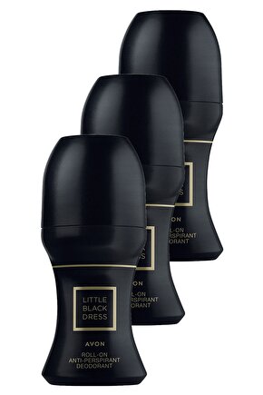 Little Black Dress Kadın Rollon 50 Ml. Üçlü Set