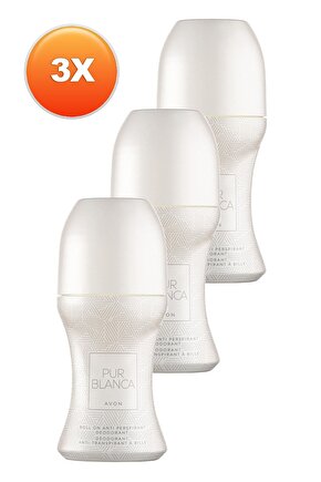 Pur Blanca Kadın Rollon 50 Ml. Üçlü Set