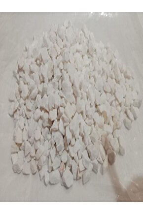 - Dolomit Taş 2 Kg 0,5-1 cm Beyaz Renk Dere Taşı Çakıl Taşı Bahçe Süs Taşı Akvaryum