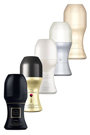 Pur Blanca, Perceive, Little Black Dress, Far Away ve Incandessence Kadın Rollon Paketi
