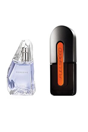 Perceive Edp 50 ml Kadın Parfümü ve Full Speed Edt 75 ml Erkek Parfümü İkili Set 5000PARFUM00026