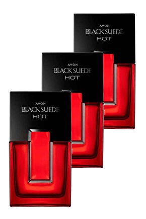 Black Suede Hot Erkek Parfüm Edt 75 Ml. Üçlü Set