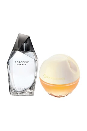 Sevgililer Günü Özel Incandessence 50 ml Kadın Edp Perceive 100 ml Erkek Edt
