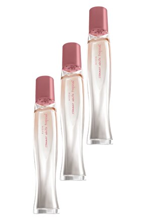 Summer White Tropical Kadın Parfum Edt 50 Ml. Üçlü Set